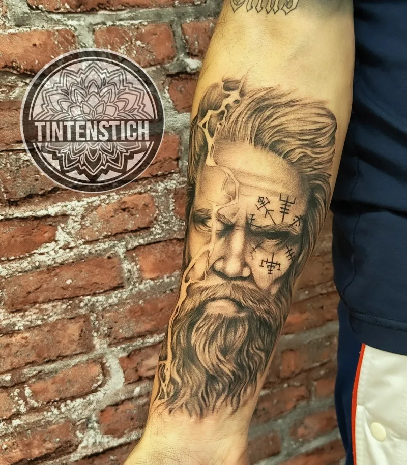 Feinlinie Tattoo von Tintenstich Tattoo by Lexi in Graz, Black & Grey